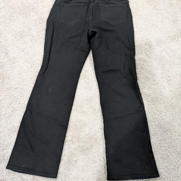 NYDJ Marilyn Straight Black Size 14P - Picture 8 of 9